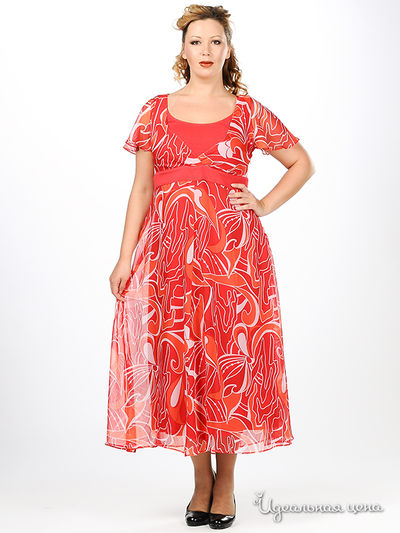 Платье Natura, цвет цвет красный