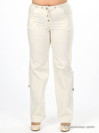 Брюки Natura, цвет цвет бежевый