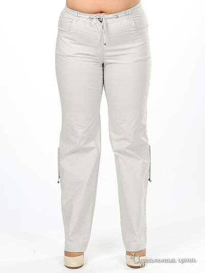 Брюки Natura, цвет цвет светло-серый