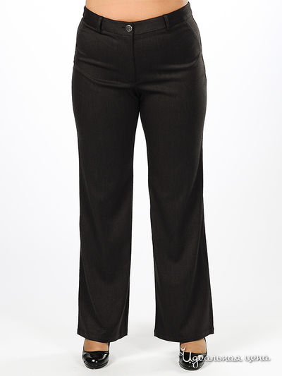 Брюки Natura, цвет цвет серый меланж