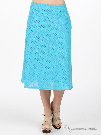 Юбка Brand, цвет цвет голубой