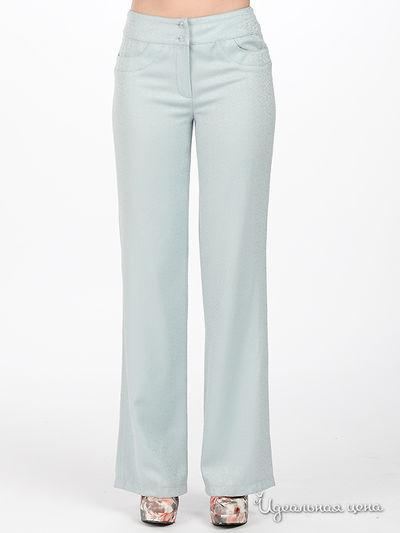 Брюки Brand, цвет цвет серо-голубой