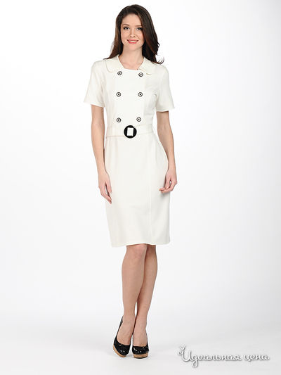 Платье Brand, цвет цвет молочный