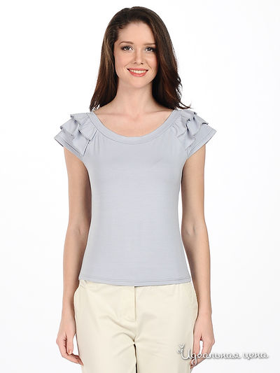 Топ Brand, цвет цвет серый