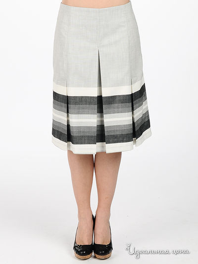 Юбка Brand, цвет цвет серый