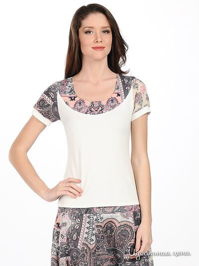 Футболка Brand, цвет цвет молочный