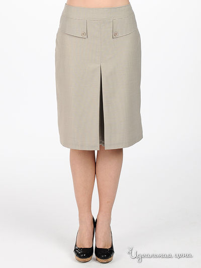 Юбка Brand, цвет цвет бежевый