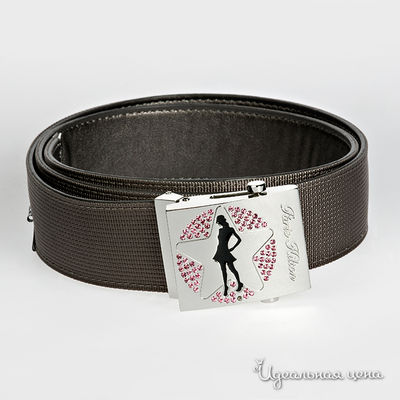 Ремень Paris Hilton, цвет цвет темно-коричневый