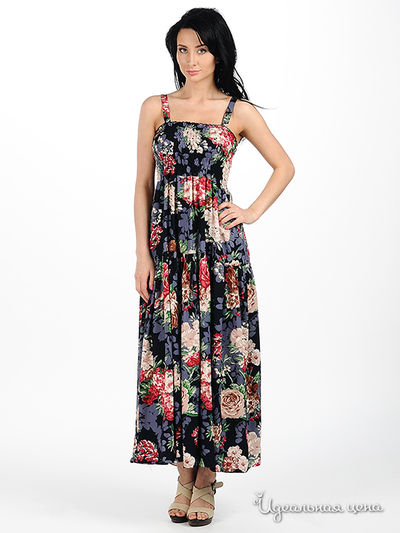 Сарафан Мультибренд, цвет цвет черный / мультиколор