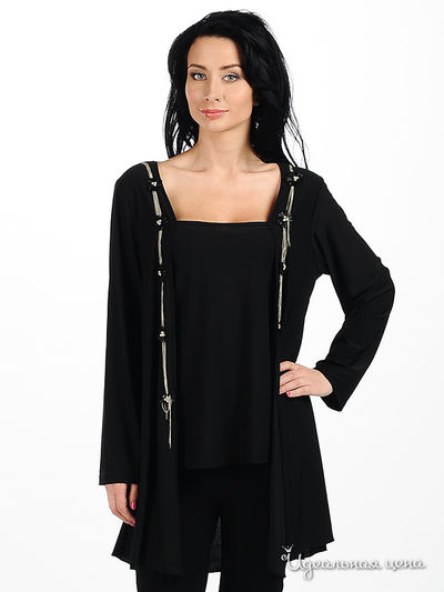 Туника Мультибренд, цвет цвет черный