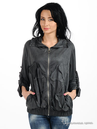 Ветровка Мультибренд, цвет цвет серый