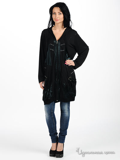 Туника Мультибренд, цвет цвет черный