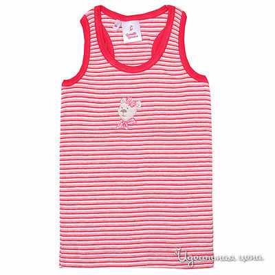 Майка Gemelli Giocoso, цвет цвет красный / белый