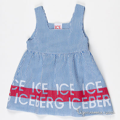 Туника Iceberg, цвет цвет белый / голубой