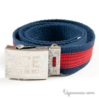 Ремень Iceberg, цвет цвет красный