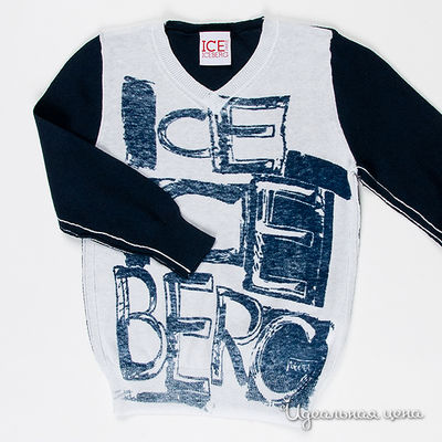 Джемпер Iceberg, цвет цвет синий / белый