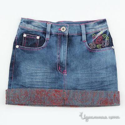 Юбка Colabear, цвет цвет синий