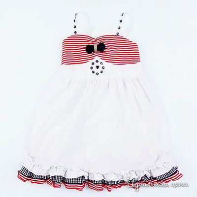 Сарафан Colabear, цвет цвет белый