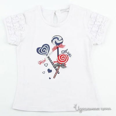 Футболка Colabear, цвет цвет белый