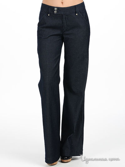 Брюки Marlboro Classics, цвет цвет темно-синий