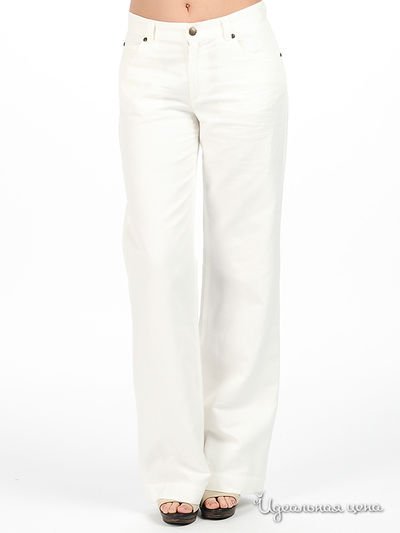 Брюки Marlboro Classics, цвет цвет молочный