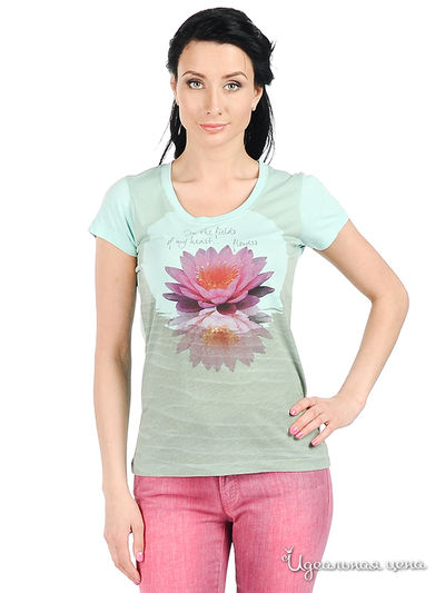 Футболка Marlboro Classics, цвет цвет бирюзовый