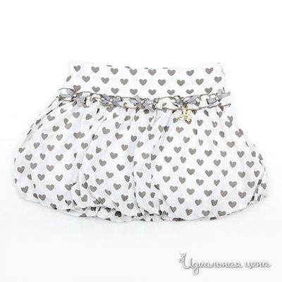 Юбка Colabear, цвет цвет белый / серый