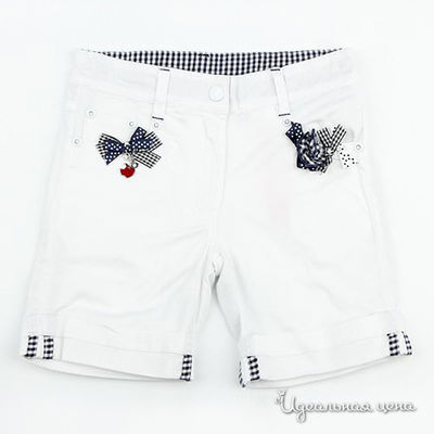 Шорты Colabear, цвет цвет белый / темно-синий