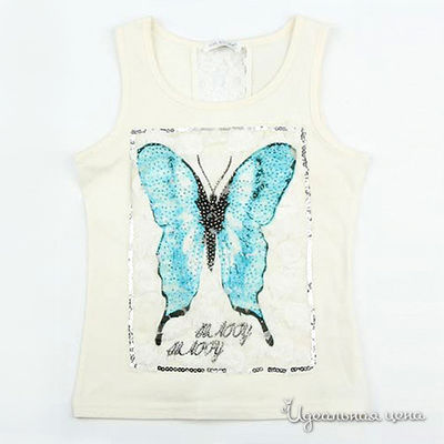 Майка Colabear, цвет цвет белый