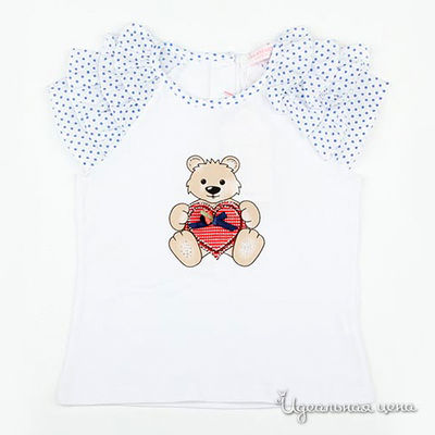 Футболка Colabear, цвет цвет белый