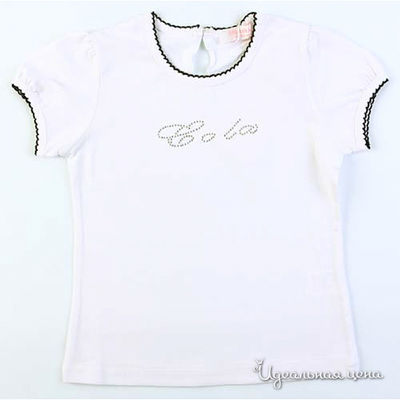 Футболка Colabear, цвет цвет белый / черный