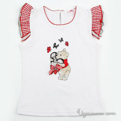 Футболка Colabear, цвет цвет белый