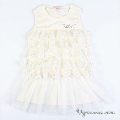 Платье Colabear, цвет цвет белый