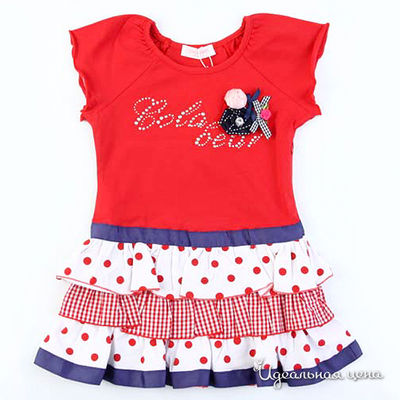 Платье Colabear, цвет цвет красный / белый / синий