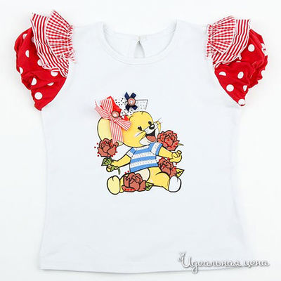 Футболка Colabear, цвет цвет белый