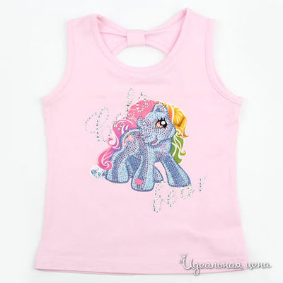 Майка Colabear, цвет цвет розовый