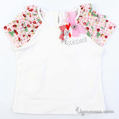 Футболка Colabear, цвет цвет белый