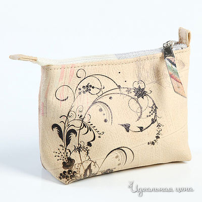 Косметичка Кажан, цвет цвет бежевый