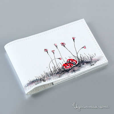 Визитница Кажан, цвет цвет белый