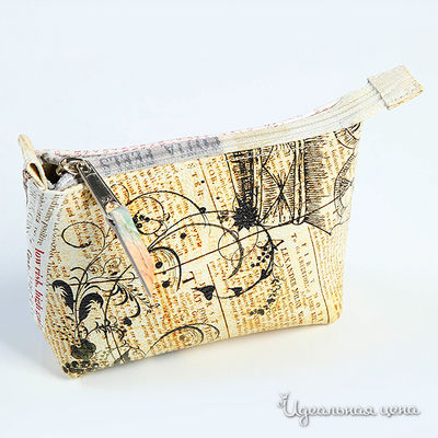 Косметичка Кажан, цвет цвет бежевый