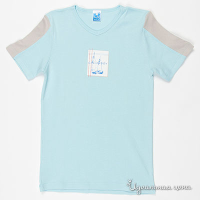 Футболка Infil, цвет цвет светло-бирюзовый