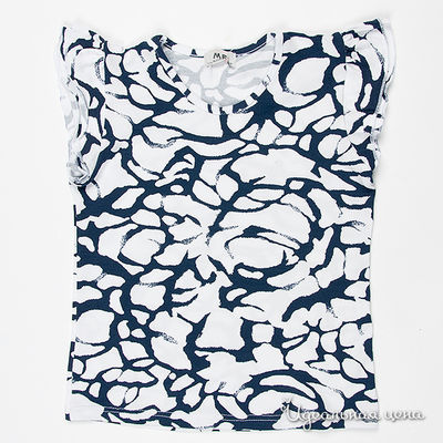 Майка Max Ferrary, цвет цвет белый / синий