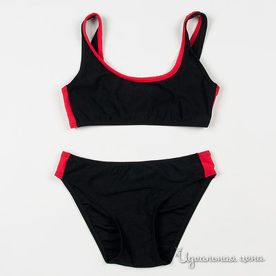 Купальник Rita Mare, цвет цвет черный / красный