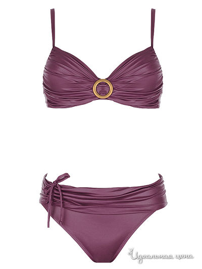 Купальник Lora Grig, цвет цвет бордовый