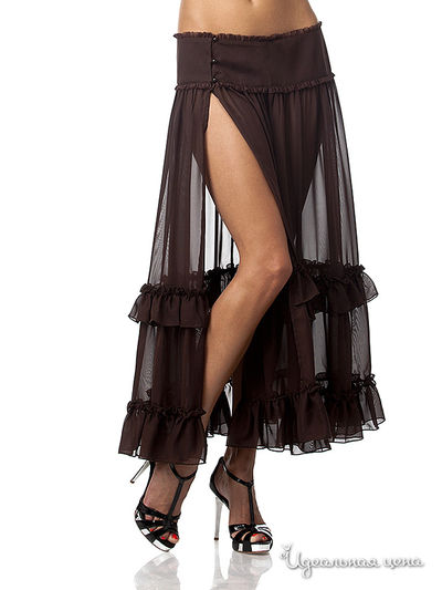 Юбка Lora Grig, цвет цвет коричневый