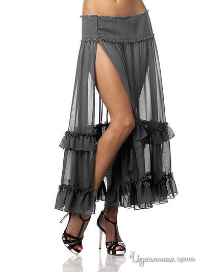 Юбка Lora Grig, цвет цвет серый