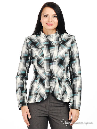 Жакет Akimbo, цвет цвет белый / черный / голубой