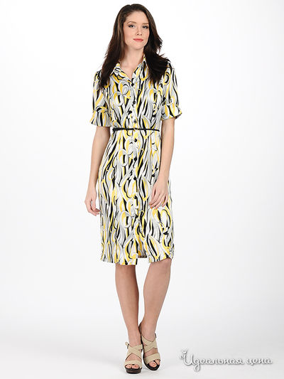 Платье Brand, цвет цвет желтый