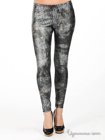 Лосины Sexy woman&Northland, цвет цвет серебристый