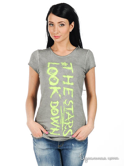 Футболка Sexy woman&Northland, цвет цвет серый